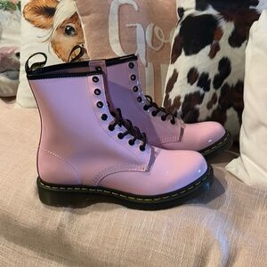 Light pink Doc Martens